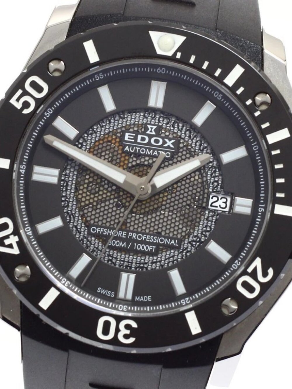 EDOX Chrono Offshore 1 Professional 80088-3-NIN3 Automatic Men's Watch_916329
